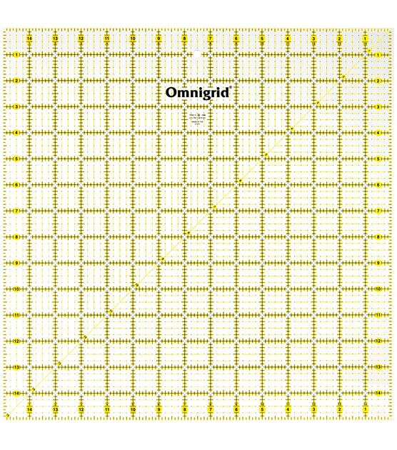 Omnigrid Ruler 15x15 Square