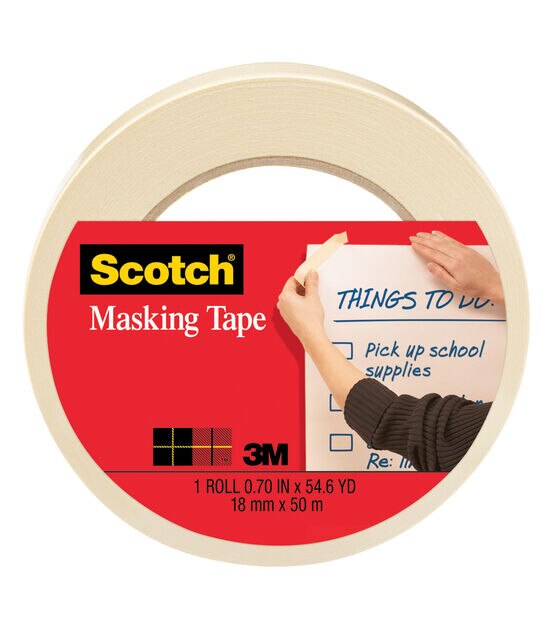 Scotch Tape Removeable Chalkboard Tape, 1.88 Wide, 15ft, Black :  : Office Products