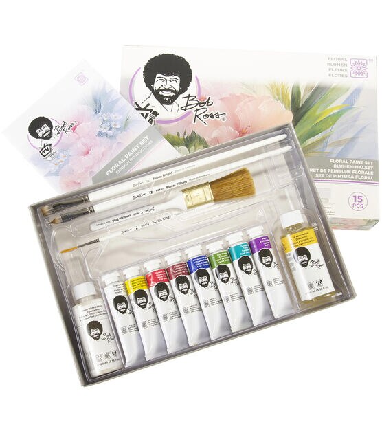 Bob Ross Flower Paint Set, , hi-res, image 3