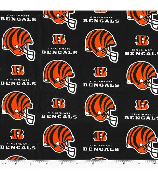 Retro Cincinnati Bengals Helmet Art - Row One Brand