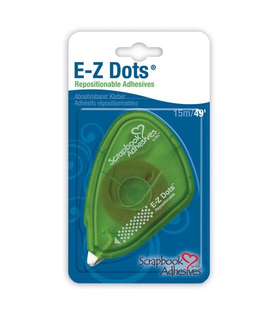 E-Z Dots Repositionable, 49/15m double-sided adhesive dots