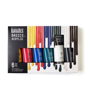 LIQUITEX BASICS ACRYLIC SET COLORES VARIADOS CON 12 TUBOS DE 22 ML -  Artemiranda