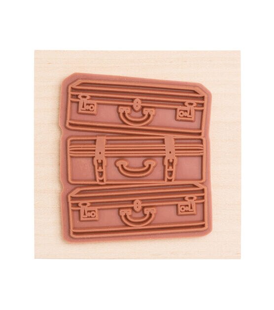 American Crafts Wooden Stamp Suitcases, , hi-res, image 3