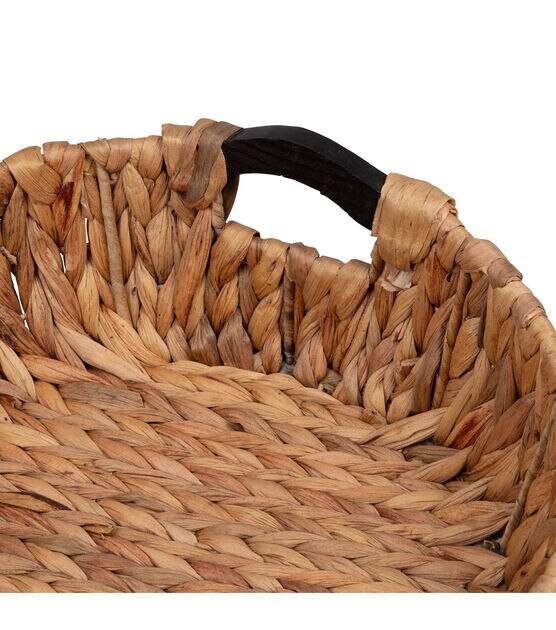 Honey Can Do 3ct Woven Water Hyacinth Baskets, , hi-res, image 5