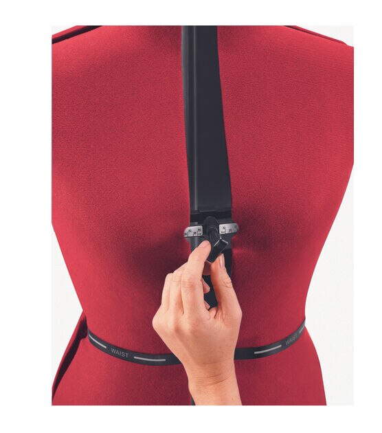 SINGER Small Medium Adjustable Dress Form Red, , hi-res, image 4