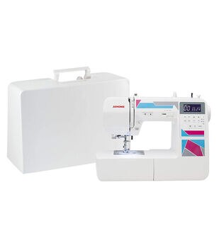 Janome Blue Couture Easy-To-Use Sewing Machine 001couture - The Home Depot