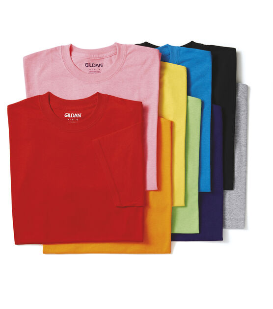 Gildan Adults' Unisex T-Shirt (Adult Sizes S - 4XL) - yellow, s