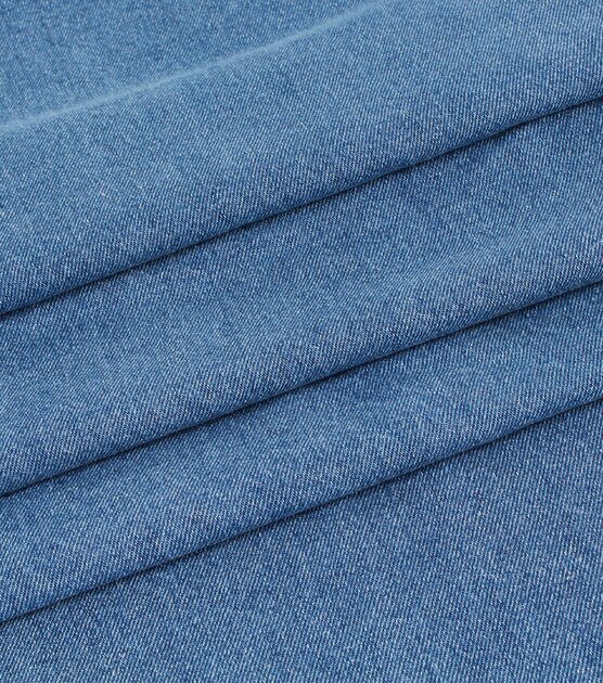 Light Colour Lightweight Washed 4oz Denim 100% Cotton Fabric Material 145cm  57.5 Wide -  Canada