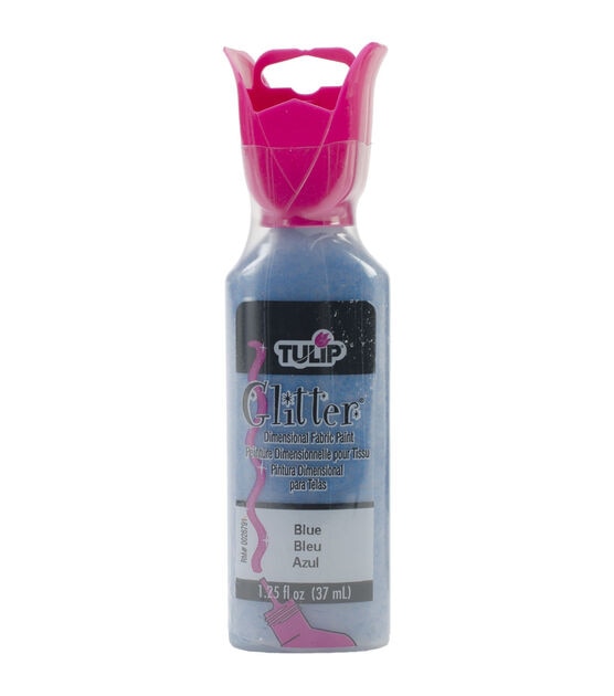 Tulip Glitter Fabric Spray Paint 4 oz. Sparkling Star