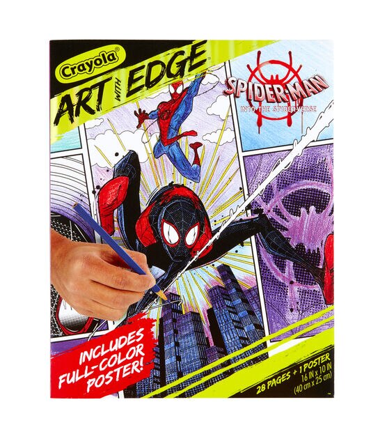 Crayola - Marvel Spiderman Coloring Book – Make It Artfull