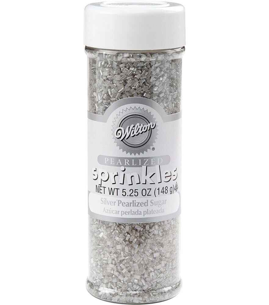 Wilton 0.35 oz Edible Glitter Spray Silver