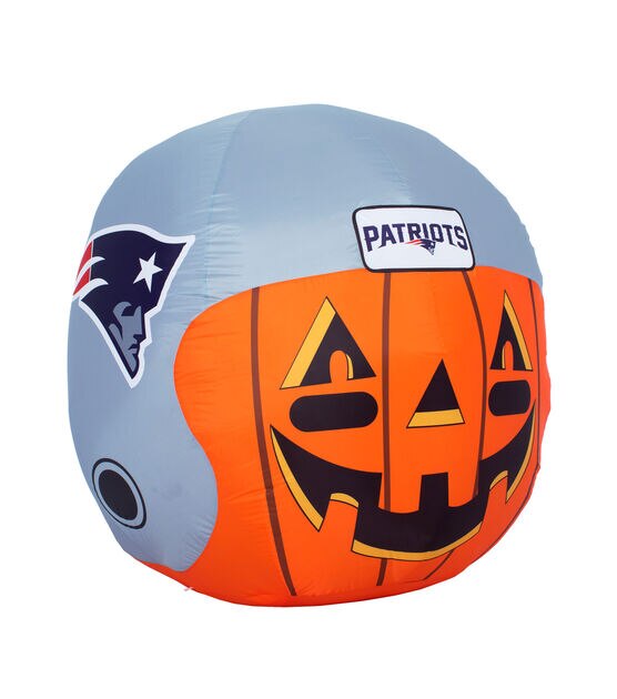 Sporticulture 4' NFL Patriots Inflatable Jackolantern Helmet