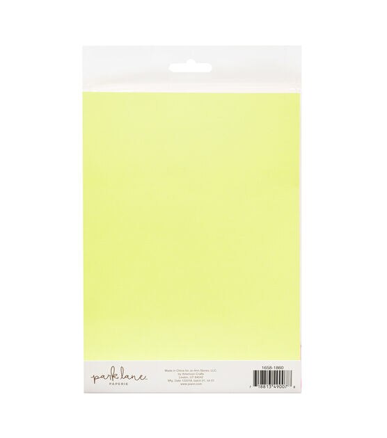 Park Lane 50 Sheet 6 x 8 Electric Neon Cardstock Paper Pack - Cardstock - Paper Crafts & Scrapbooking