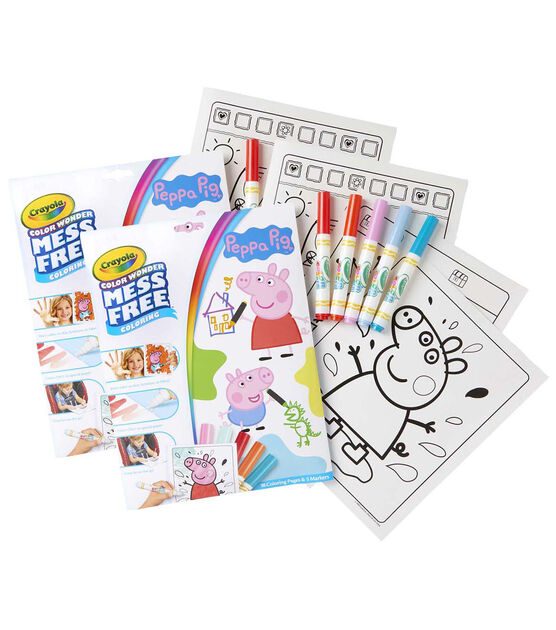 Crayola Color Wonder Mess Free Coloring Set, Beginner Child, 28