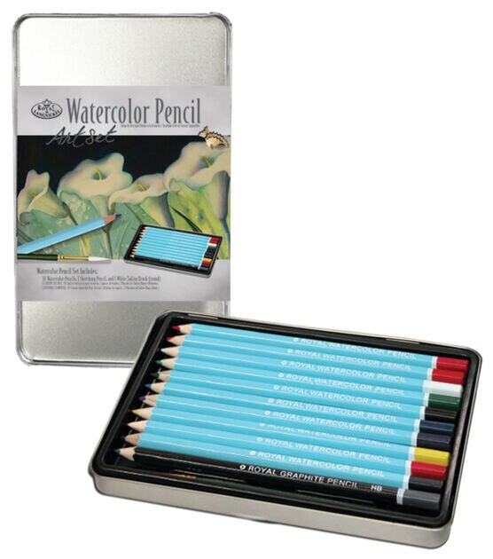 Royal Brush Easel Art Set with Easy to Store Bag Watercolor