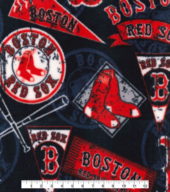 New MLB Boston Red Sox old time jersey style mid weight cotton