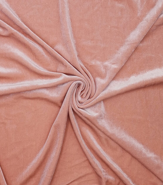 Stretch Velvet Fabric for Costumes and Crafting by The Yard (Pink,1 Yard) :  : Home & Kitchen