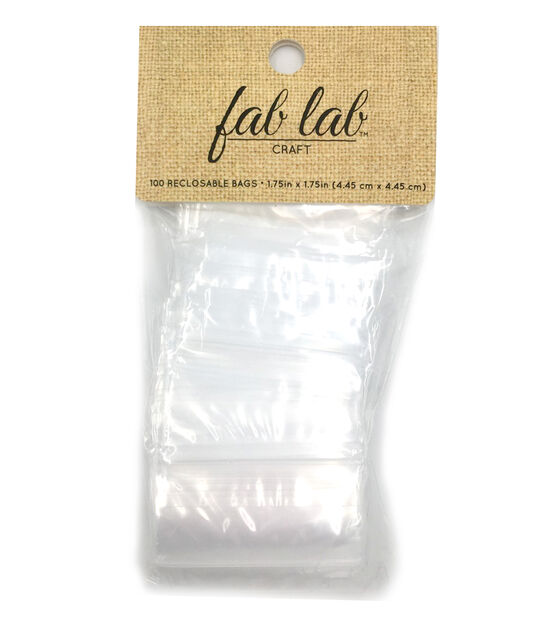 1.75 Reclosable Poly Bags