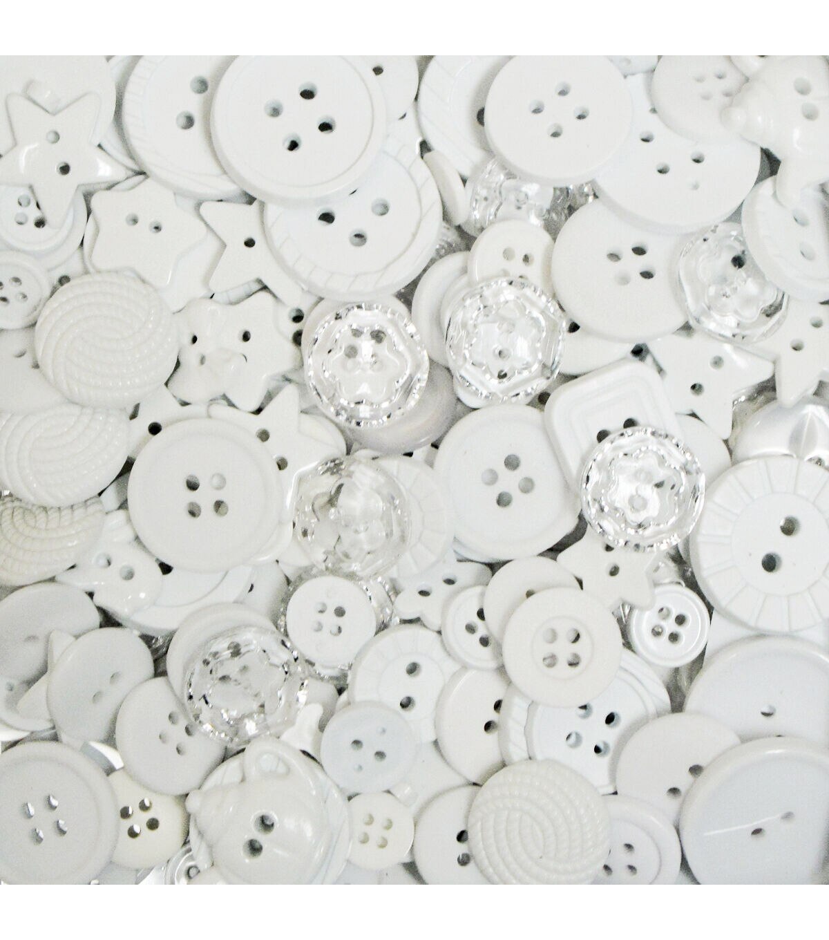 large white buttons