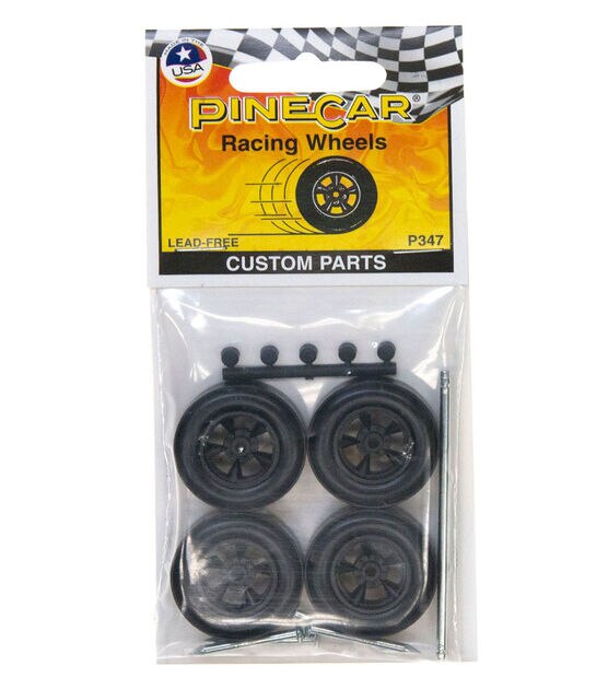 PineCar 15ct Custom Parts Racing Wheels Kit