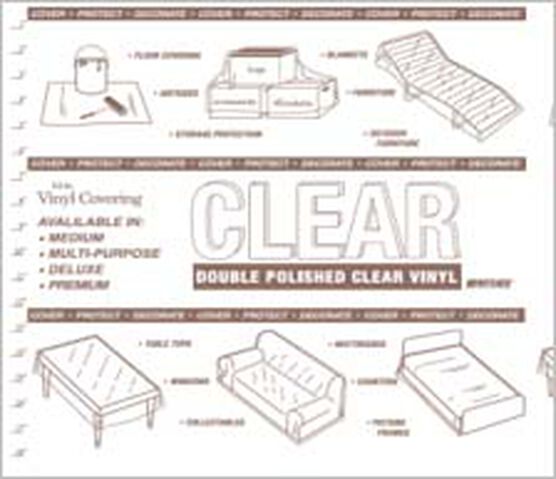 6 Gauge Clear Vinyl Fabric, , hi-res, image 3