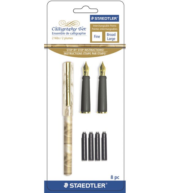 STAEDTLER Metallic Calligraphy Marker Pens Set of 5