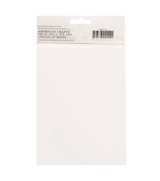 Buy Lee, A7 Size, Basis Brand Colored Card Stock, White, 5x7