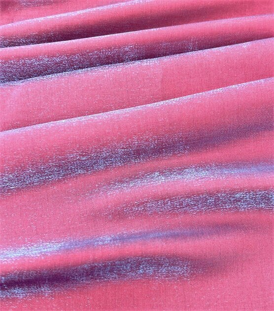 Pink Two Tone Shimmer Satin Fabric