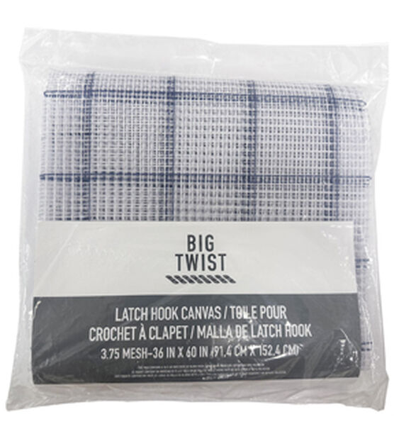 36" x 60" Mesh Latch Hook Canvas by Big Twist