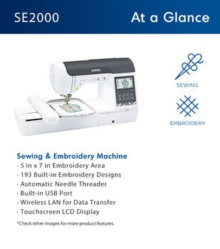 Brother PE900 Embroidery Machine with Built-in Embroidery Designs and  Wireless Connectivity