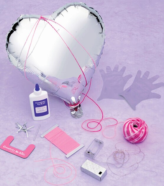 Creativity For Kids 16" String Art Heart Light Craft Kit, , hi-res, image 2