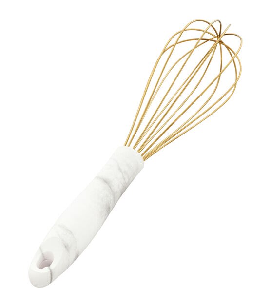 Wilton Gold Whisk With Marble Handle, , hi-res, image 3
