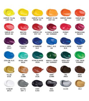 LIQUITEX Basics Value Series Acrylic Colors set of 12 - 8815184