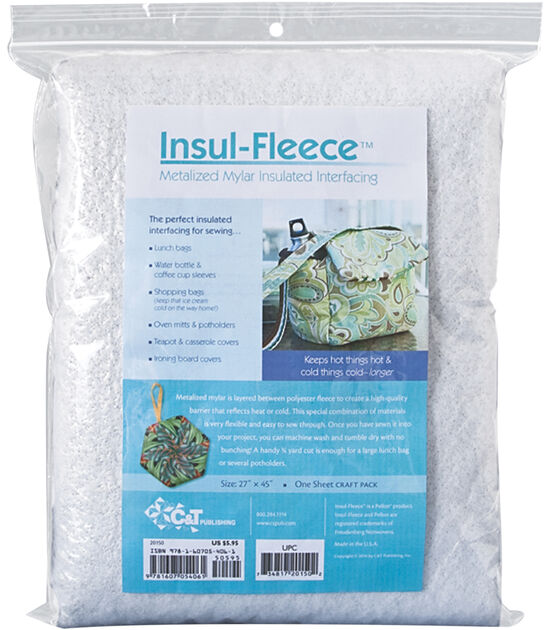 Insul Fleece Metalized Mylar Insulated Interfacing