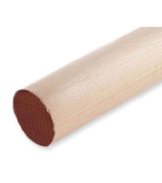 Cindoco 0.88'' Hardwood Dowel Brown