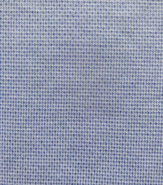 Blue Diamond Jacquard Knit Fabric