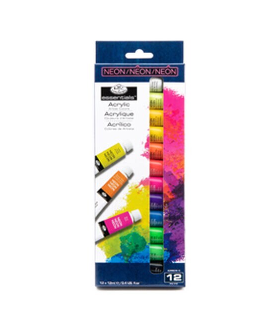 Acrylic Art Colors Neon 12pc