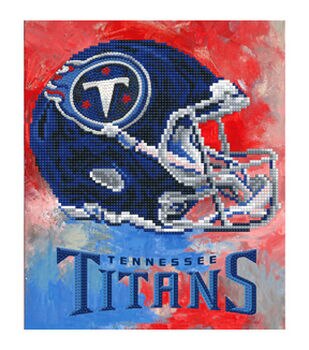 Tennessee Titans 60 x 70 Basic Block Flannel Fleece Sherpa Blanket