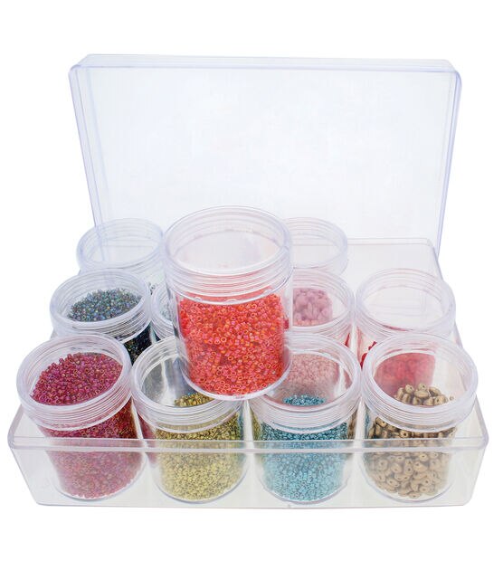 Clear Plastic Bead Storage Containers with 31 Jars for Diamond Painting,  PACK - Harris Teeter