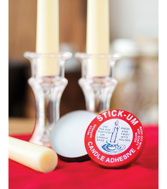 stick-um candle adhesive – fort & field
