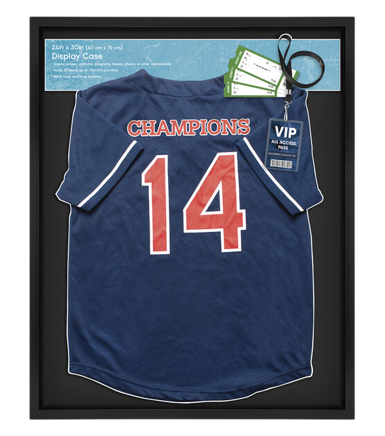 Nice C Jersey Frame Display Case, Large Shadow Box, Sports Jersey
