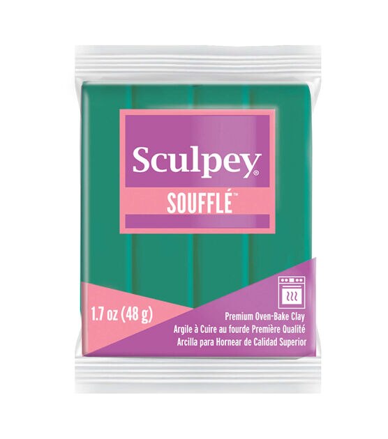 Sculpey Souffle Clay 2 oz Sea Glass