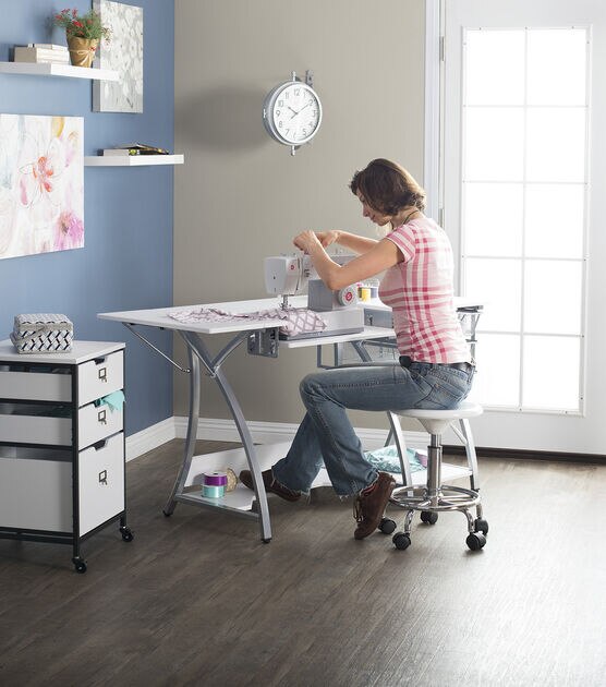 15 Inspiring Sewing Table Designs - The Sewing Loft