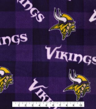 Adult Purple, Gold and White Crochet Poncho - Great for Minnesota Vikings NFL Football Fans, 30X33