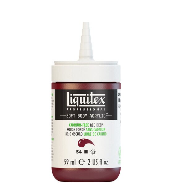 Liquitex Heavy Body Acrylic 2oz Cadmium Red Light