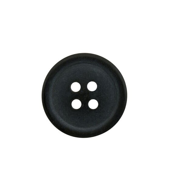 La Mode 3/4" Black Round 4 Hole Buttons 3pk, , hi-res, image 2