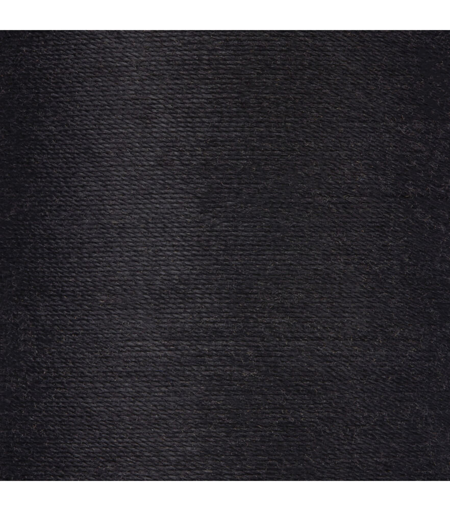 Coats & Clark 250yd 35wt Covered Quilting & Piecing Cotton Thread, 900 Black, swatch, image 35