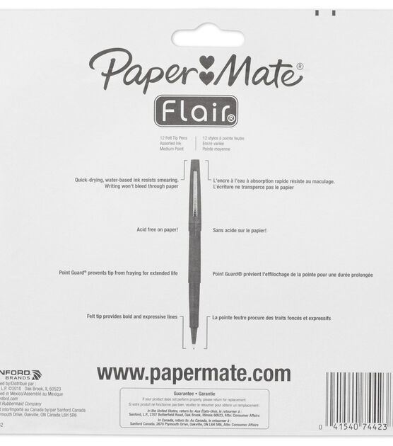 Paper Mate Flair Medium Felt Tip Fashion Assorted, , hi-res, image 4
