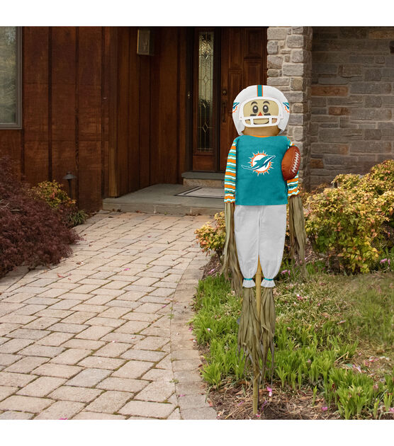 Miami Dolphins 5' Team Pride Scarecrow