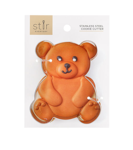 Teddy Bear Cookie Cutter 4 - Gramma's Cutters - Baking and Decorating  Products